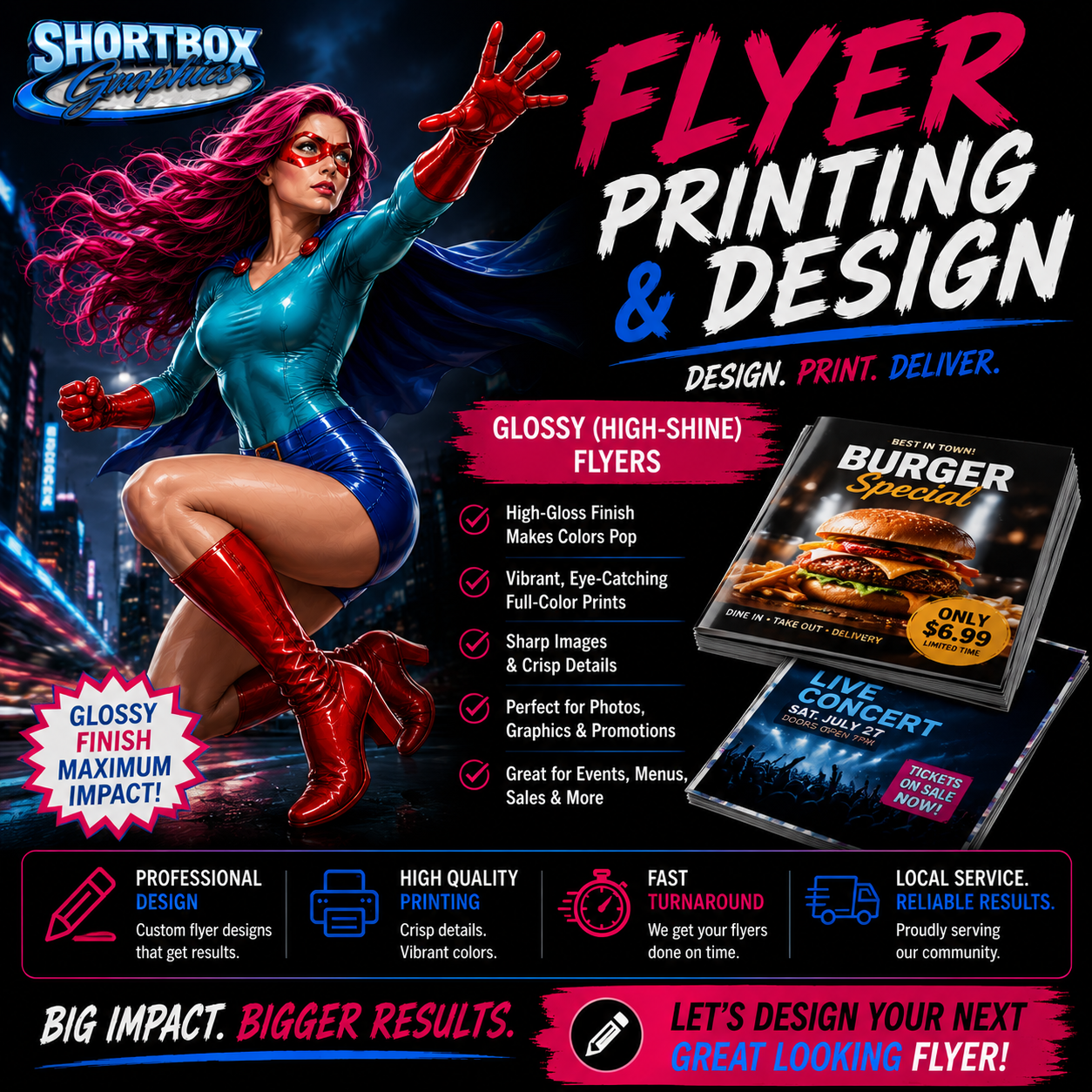 Flyer Design & Printing