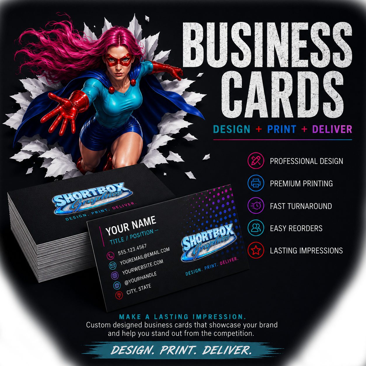 Business Card Design & Printing