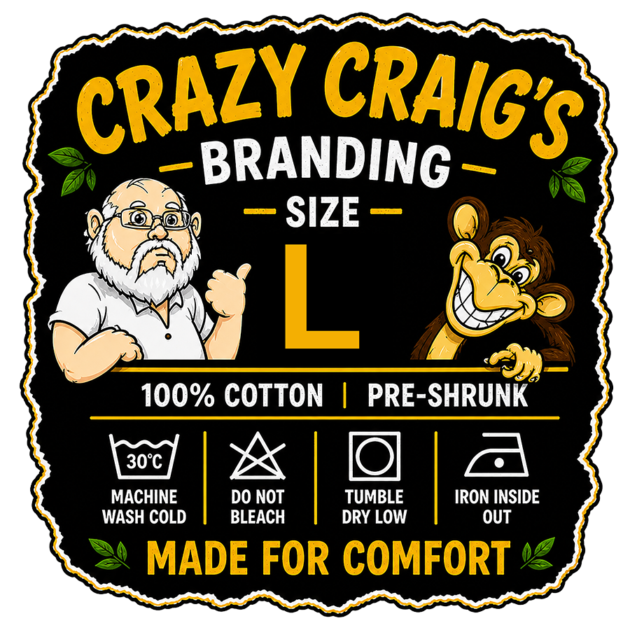 Crazy Craigs Custom Shirt Tags - Branson, MO