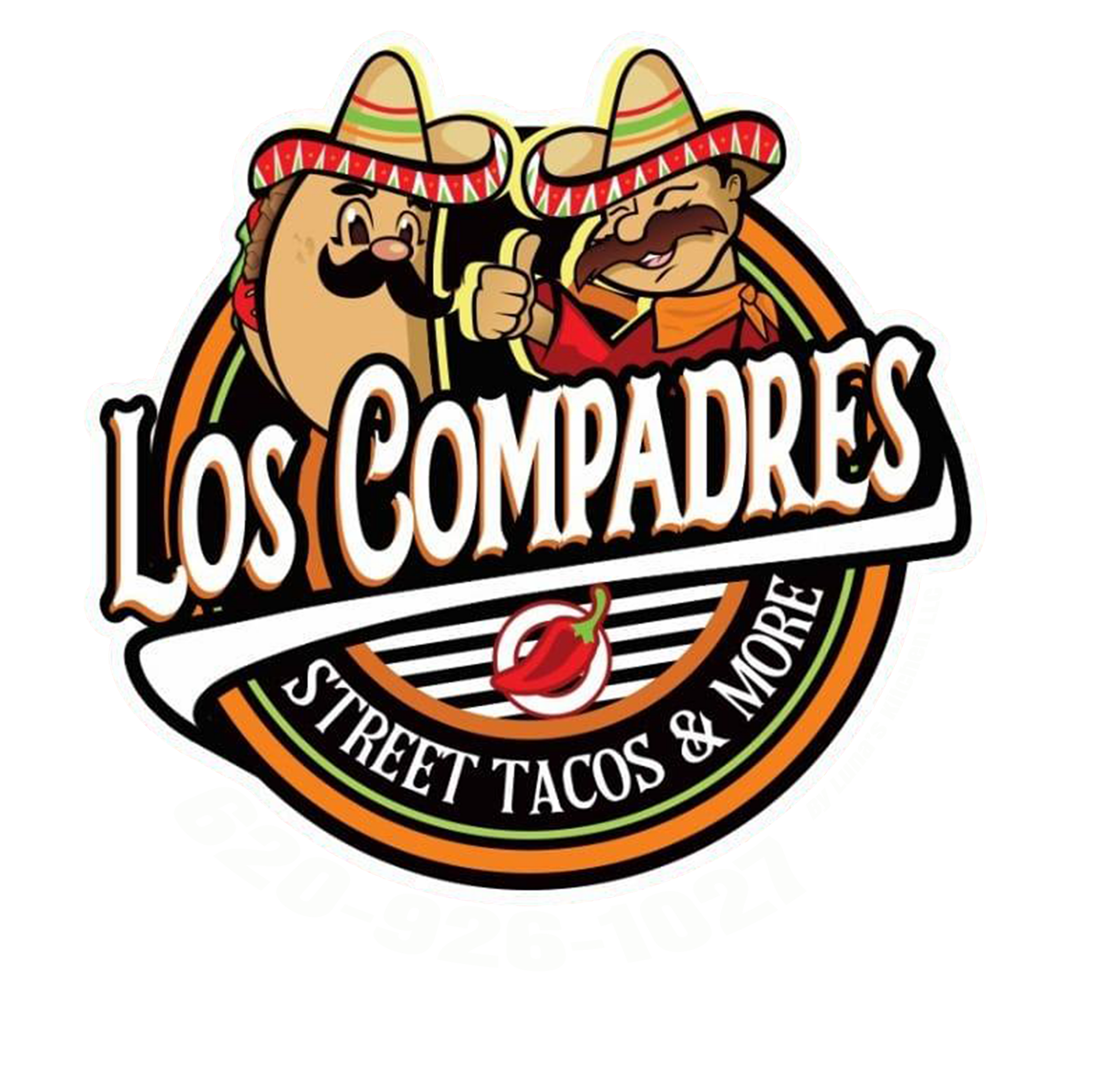 Los Compadres - Food Truck Logo