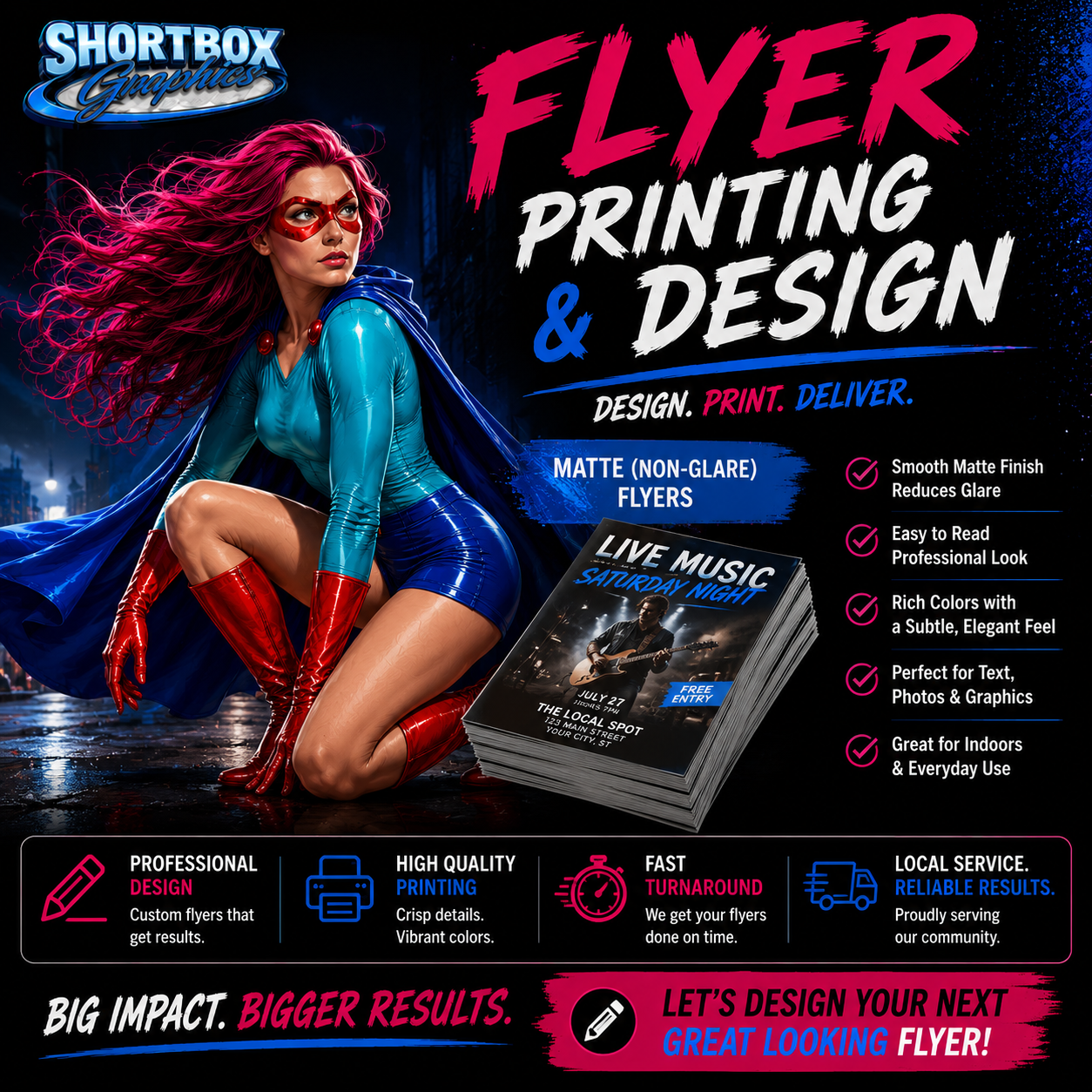 Flyer Design & Printing