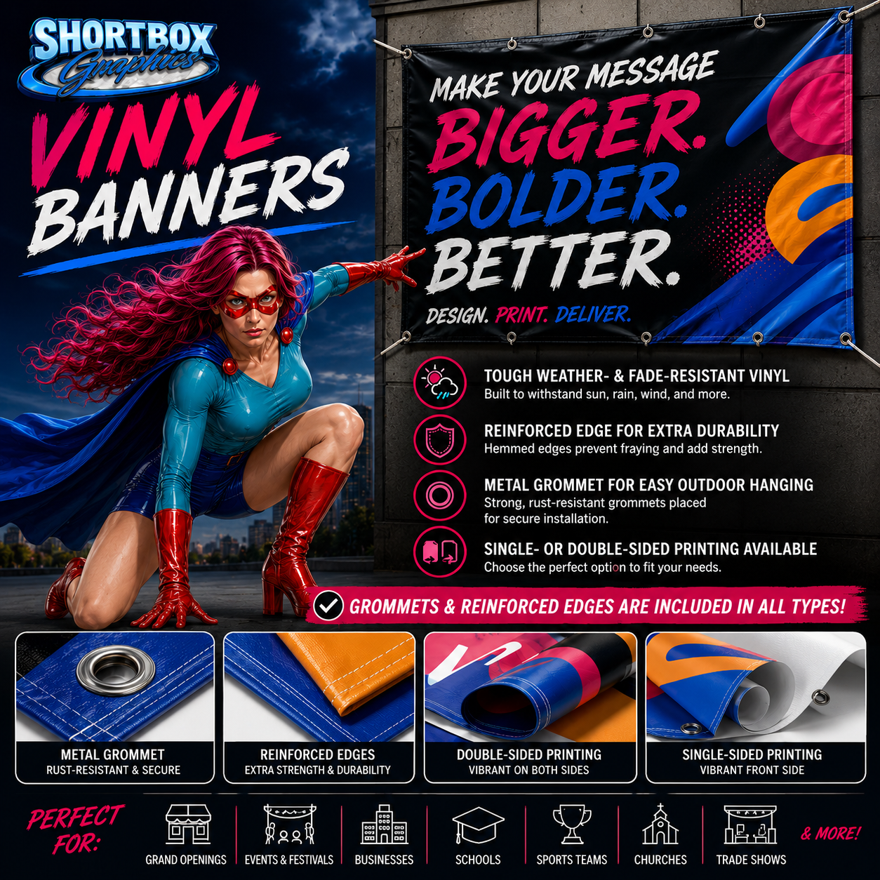 Banner Design & Printing